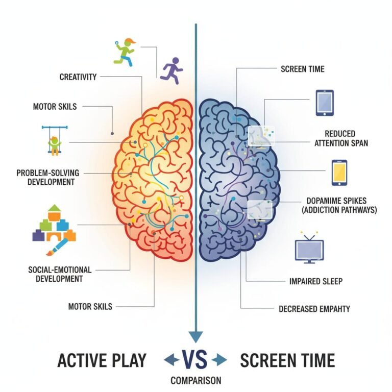 “Active play” vs. “Screen time”